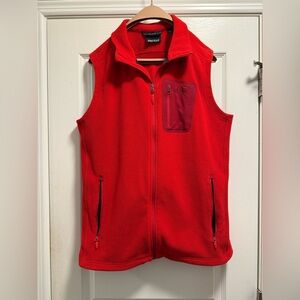Marmot Polartec fleece vest men’s size large